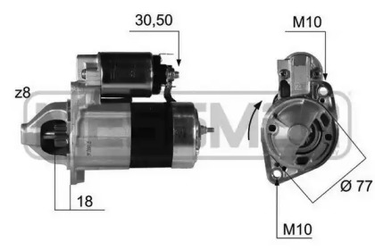 Стартер MESSMER 220381