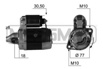 Стартер MESSMER 220382