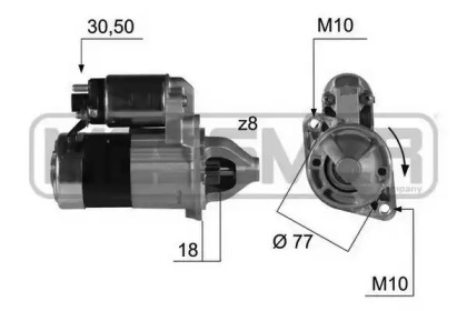 Стартер MESSMER 220384