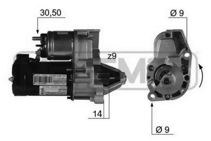 Стартер MESSMER 220394