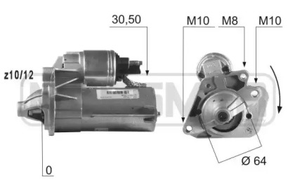 Стартер MESSMER 220396