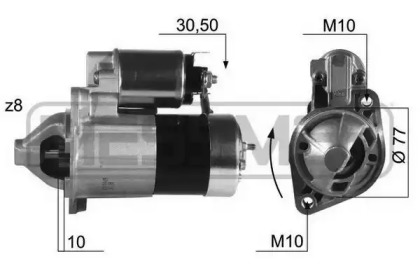 Стартер MESSMER 220397