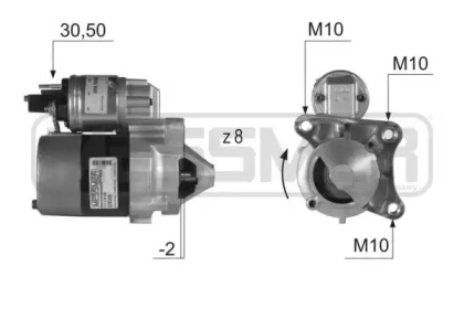 Стартер MESSMER 220399