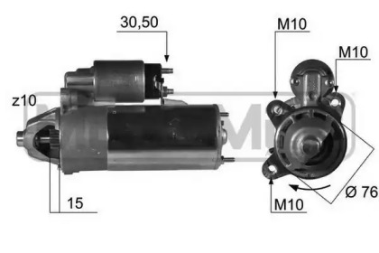 Стартер MESSMER 220409