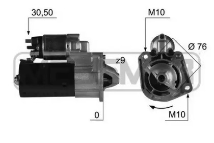 Стартер MESSMER 220412