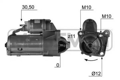 Стартер MESSMER 220436