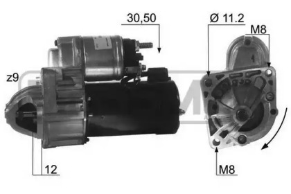 Стартер MESSMER 220437