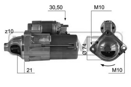 Стартер MESSMER 220443