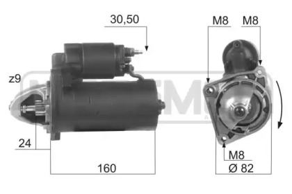 Стартер MESSMER 220460