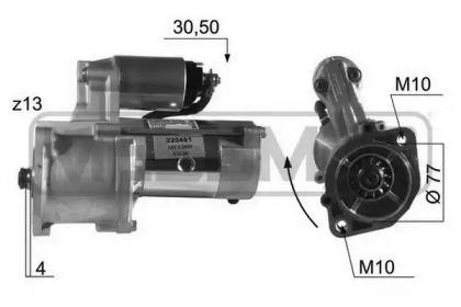 Стартер MESSMER 220461