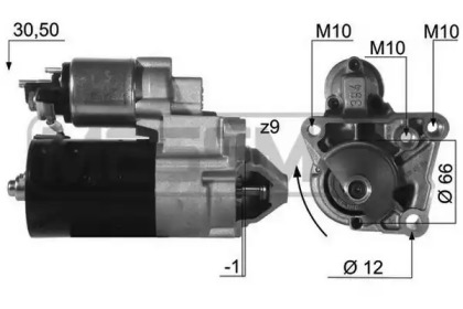 Стартер MESSMER 220462