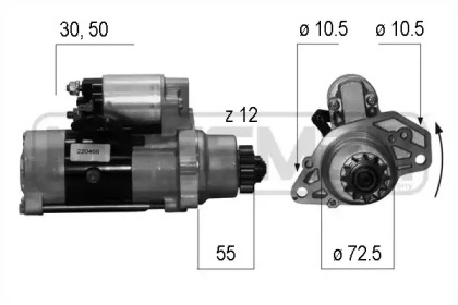 Стартер MESSMER 220466