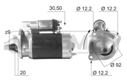 Стартер MESSMER 220469