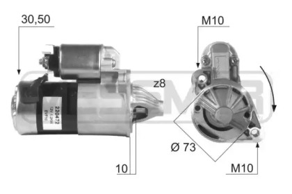 Стартер MESSMER 220472