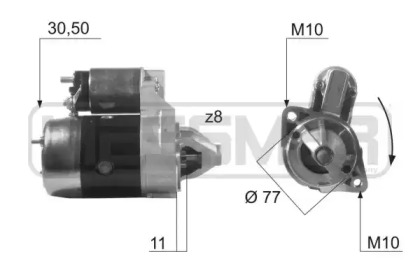 Стартер MESSMER 220475