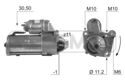 Стартер MESSMER 220478