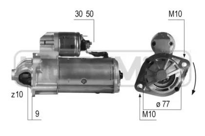 Стартер MESSMER 220498