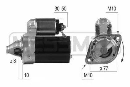 Стартер MESSMER 220504