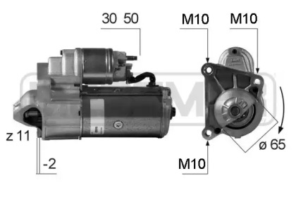 Стартер MESSMER 220515