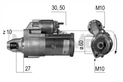 Стартер MESSMER 220532