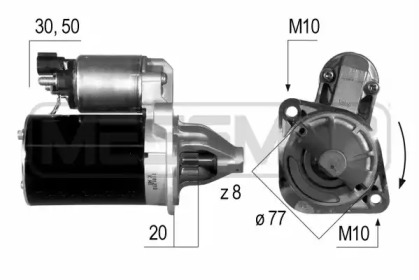 Стартер MESSMER 220537