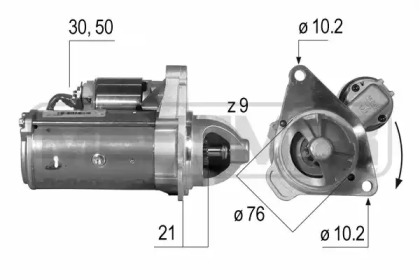 Стартер MESSMER 220540