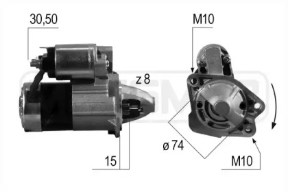 Стартер MESSMER 220541