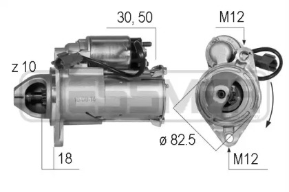 Стартер MESSMER 220545