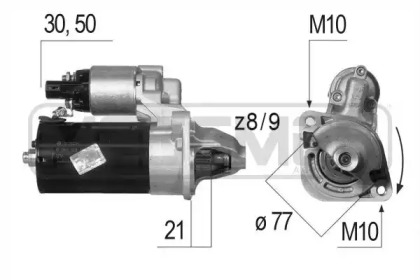 Стартер MESSMER 220546