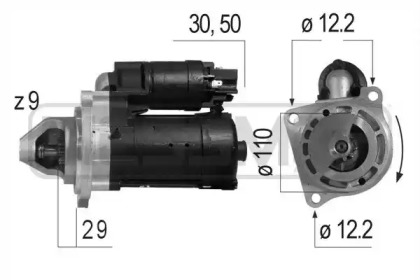 Стартер MESSMER 220549