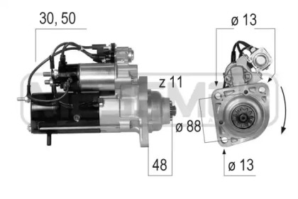 Стартер MESSMER 220553