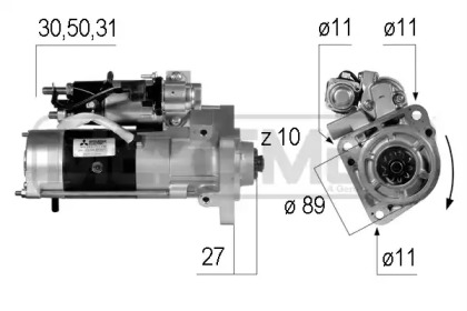 Стартер MESSMER 220555