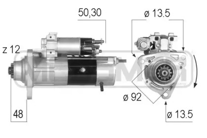 Стартер MESSMER 220558