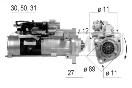 Стартер MESSMER 220564