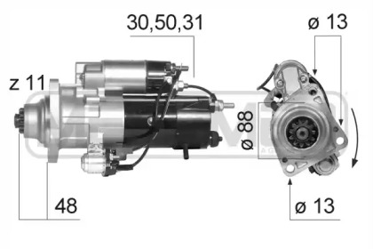 Стартер MESSMER 220565