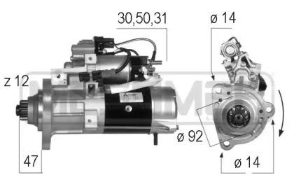 Стартер MESSMER 220571