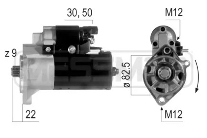 Стартер MESSMER 220581