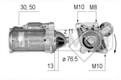 Стартер MESSMER 220587