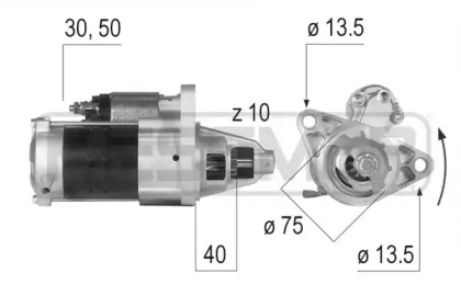 Стартер MESSMER 220600