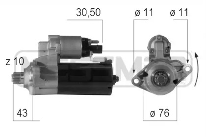 Стартер MESSMER 220606