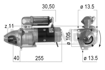 Стартер MESSMER 220625