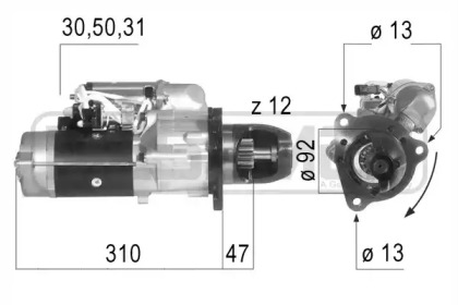 Стартер MESSMER 220627