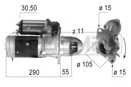 Стартер MESSMER 220628