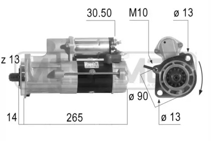 Стартер MESSMER 220631