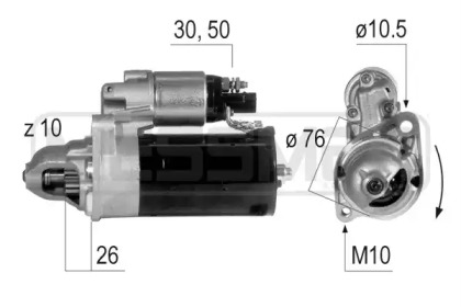 Стартер MESSMER 220636