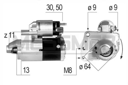 Стартер MESSMER 220638