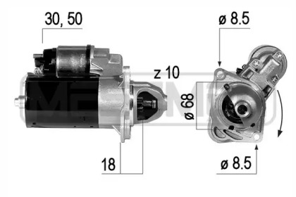 Стартер MESSMER 220650