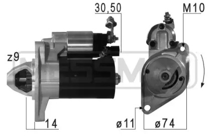 Стартер MESSMER 220659