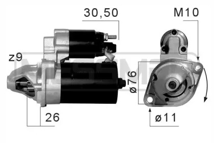 Стартер MESSMER 220662