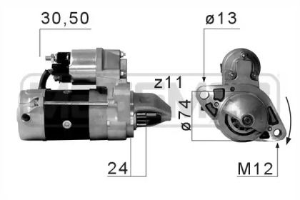 Стартер MESSMER 220664